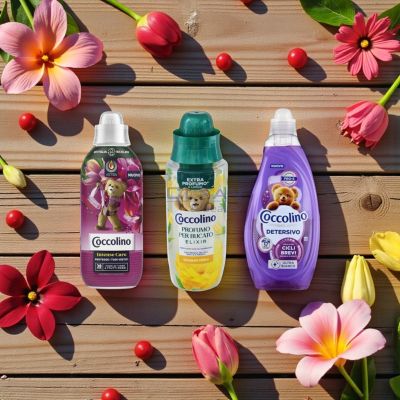 Комплект Coccolino: Искрящо Бяло + Екзотичен Аромат (3 части)