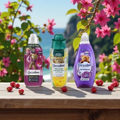 Комплект Coccolino: Искрящо Бяло + Екзотичен Аромат (3 части)