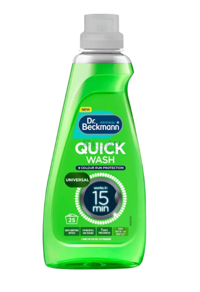 Д-р Бекман Бърз течен перилен препарат 800мл. Универсален