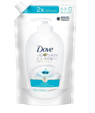 ТЕЧЕН САПУН DOVE ПЪЛНИТЕЛ CARE&PROTECT 500 мл.