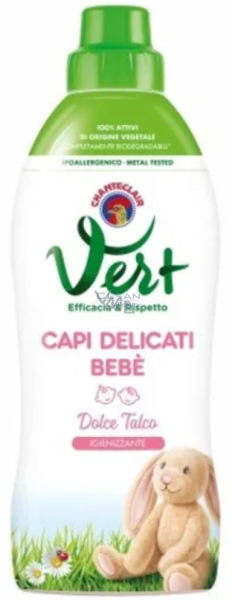 CHANTE CLAIR ГЕЛ ЗА ПРАНЕ 23пр 750мл VERT BEBE TALCO