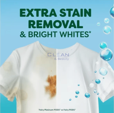 FAIRY КАПСУЛИ 50бр NON BIO PLATINUM EXTRA FRESH ПРОТИВ ПЕТНА